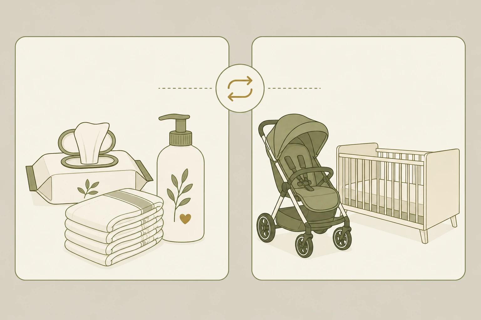 Baby needs change across the catalog